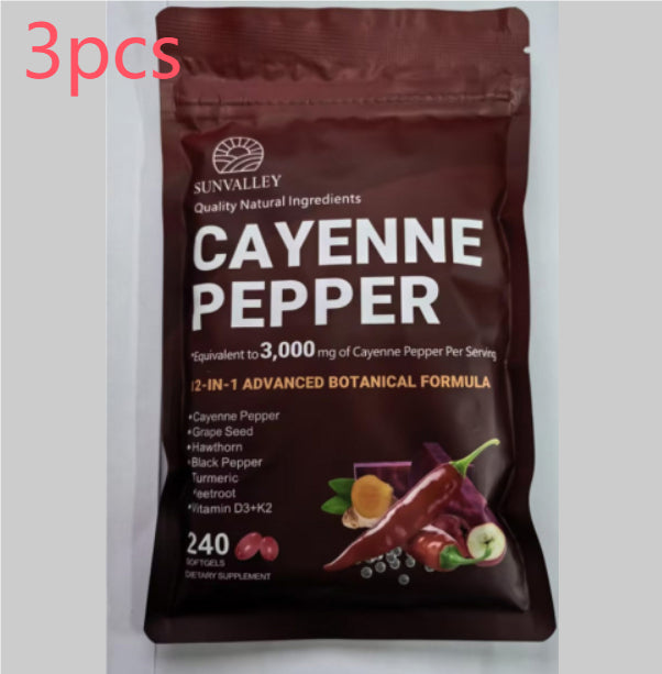 Pepper Body Supplements Supplement Energy